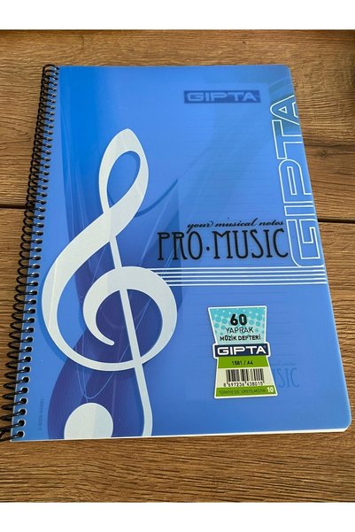 Music Notebook 60 Sheets with Spiral
