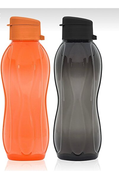 Сет од 2 еко шишиња за вода - практично шише со капак 2x 750 Ml