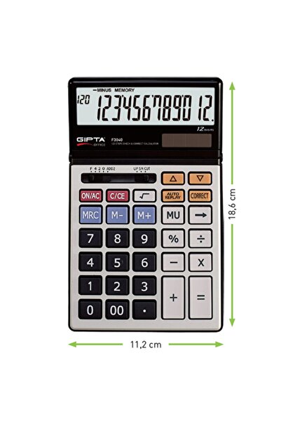 Десктоп калкулатор со 12 цифри F3040