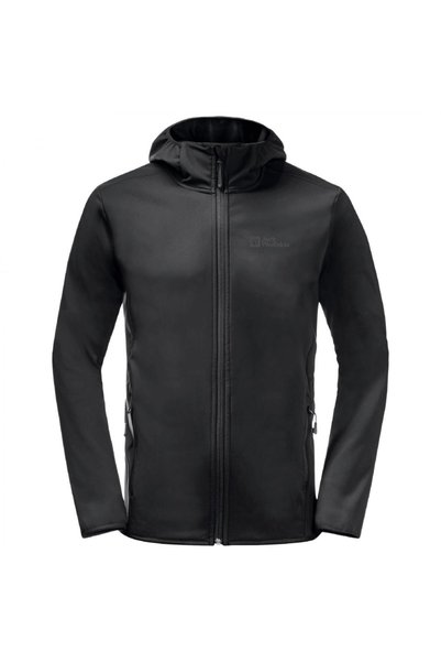 1307471 Waterrepellent Bornberghoody Black Men's Jacket