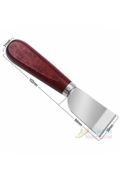 Нож за сечење кожа 16,5cm шпатула рачна алатка за кожа