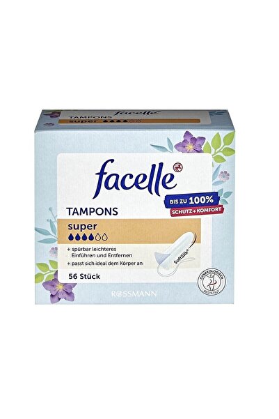 Facelle тампони Super 56 парчиња
