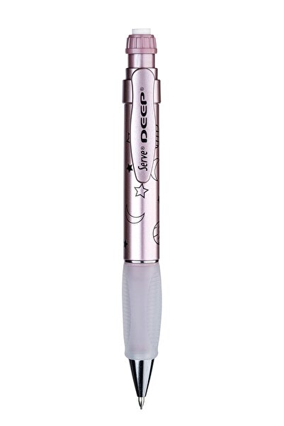 Deep Versatile молив (механички молив) 0.7Mm, метална розова боја, месечина и ѕвезда SV-DEEP-07-DMROZE
