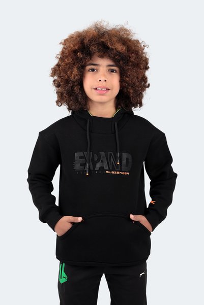 Dilay Unisex Kids Sweatshirt Black