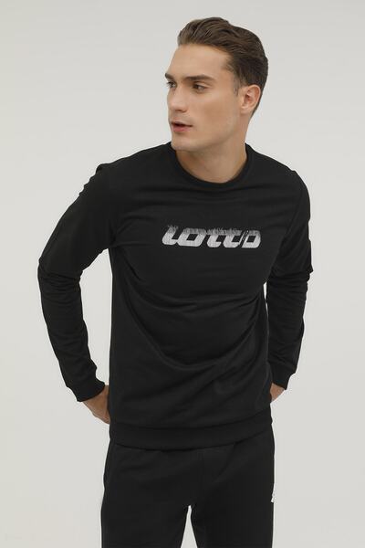 M-Mancıo Sweatshirt 2Pr Black Men's Sweatshirt