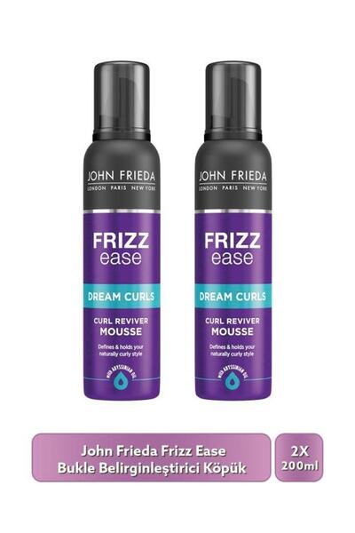 Пена за дефинирање на локни - Frizz-ease Curl Reviver Styling Mousse 200ml x 2 парчиња