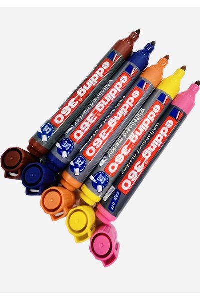 Cap Off E 360 Board Pen Set of 5