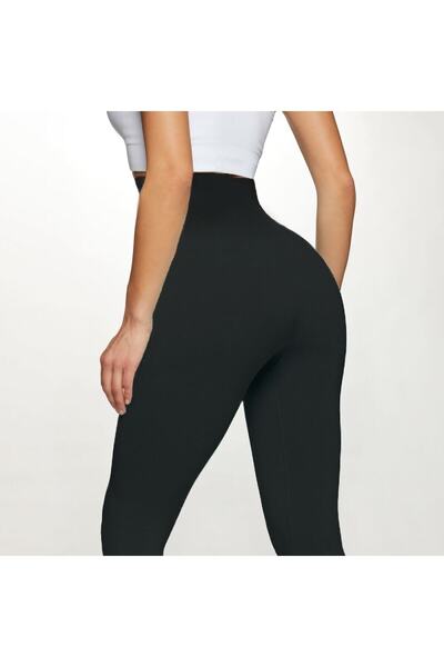 Medusa Hip Effect Sports Corset Tights Extra Tight Black Color