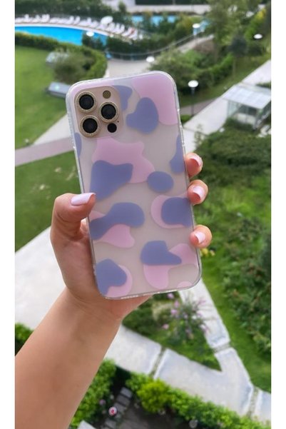 iPhone 13 Pro Max Compatible Colorful Checkerboard Case