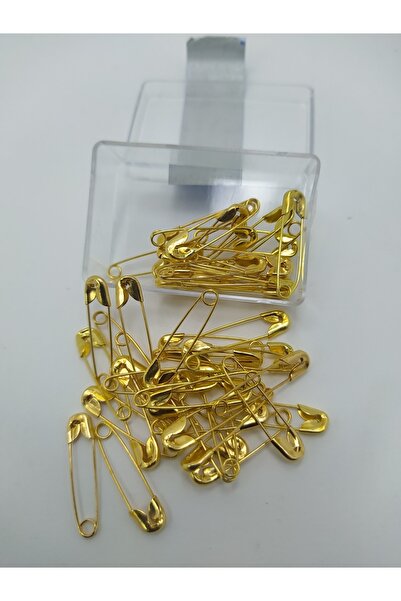 Златни сигурносни игли, 50 парчиња, мала големина, Taksun