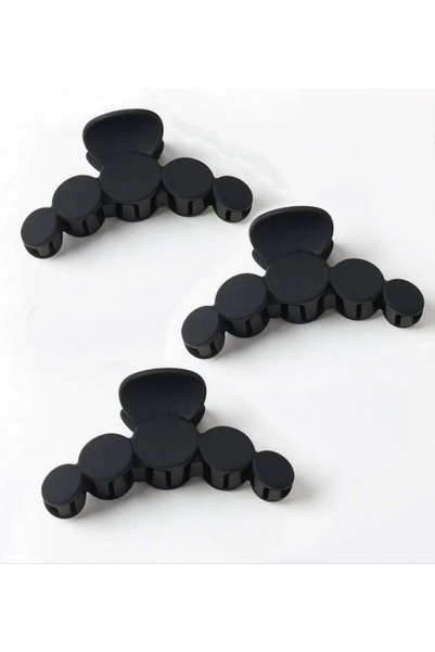 Women's 3-Piece Honeycomb Black Buckle Set