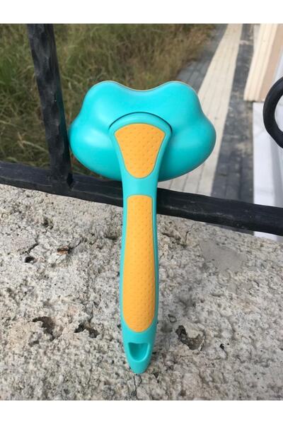 Pet Hair Collector Comb with Automatic Cleaning Button