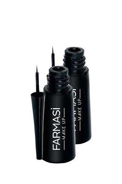 Eyeliner Deep Look со тенок врв, црн ајлајнер 4.5 G X 2 парчиња