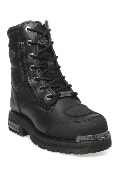 025g100321 Riddick Black Unisex Boots
