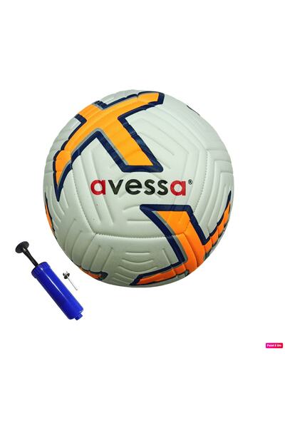 Bsf-022 4 Liner 400 Gr No:5 Football Match Ball Medium Hardness Suitable for All Floors with Hand Pump Gift