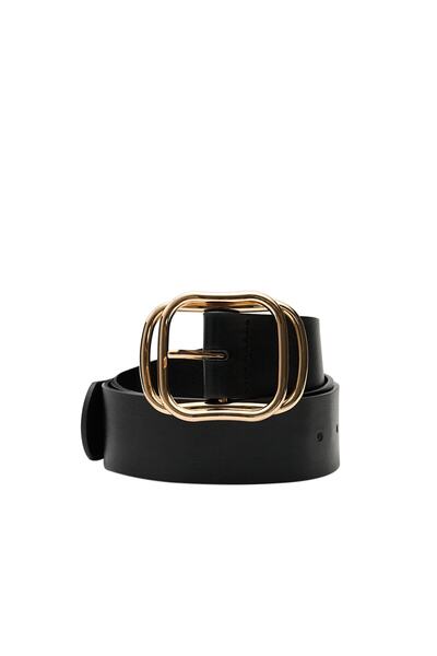Overlapping Buckle Belt