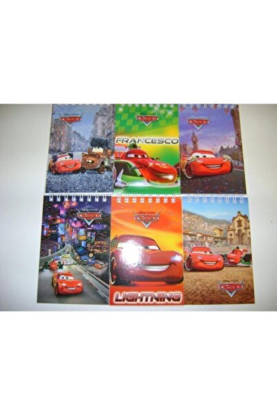 Color 42 листа A7 со спирала одозгора Cars тетратка 140100-33