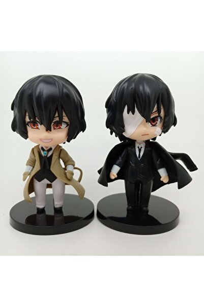 Аниме фигура Bungou Stray Dogs 10 Cm, сет од две акциони фигури Dazai Osamu My Hero Academia
