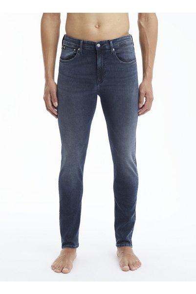 Normal Waist Normal Black Men's Denim Trousers J30J3223961By_Skınny