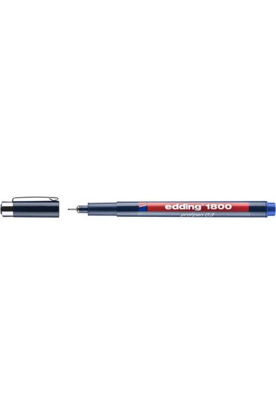 1800 Technical Striped Pen - 0.3mm Blue