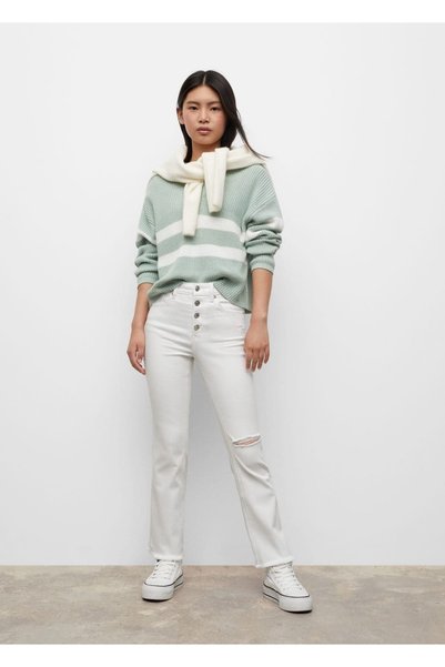 Flared Jean Pants