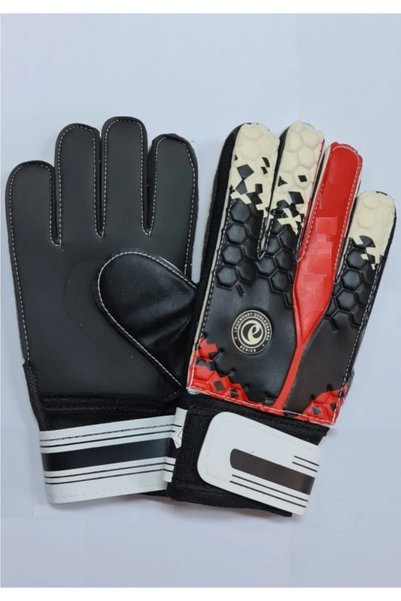 Finger Protected Plonjon 40% Latex Goalkeeper Gloves with Bone Wrist Bandage