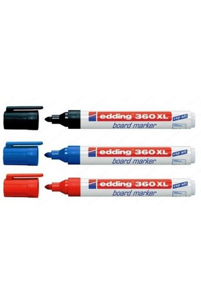 Eddıng 360 Whiteboard Pen Refillable 3 Colors