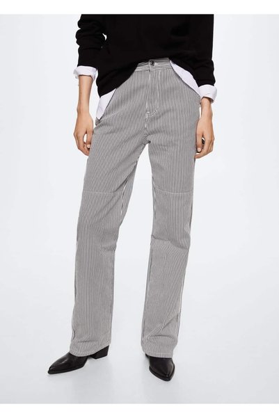 Cargo Jean Pants with Pockets