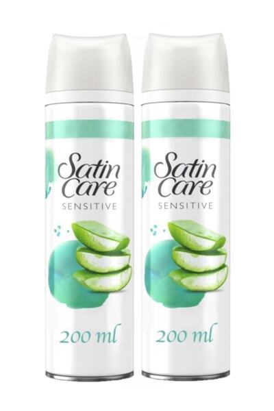 Satin Care гел за бричење за чувствителна кожа 200ml X2 Парчиња