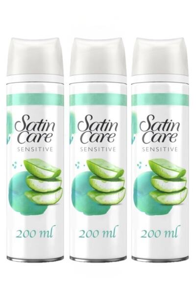 Satin Care гел за бричење за чувствителна кожа 200ml X3 парчиња
