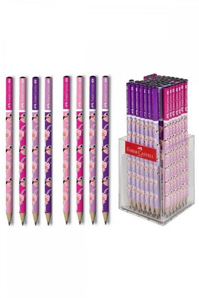 Flamingo 2B Round Pencil 12 Pieces
