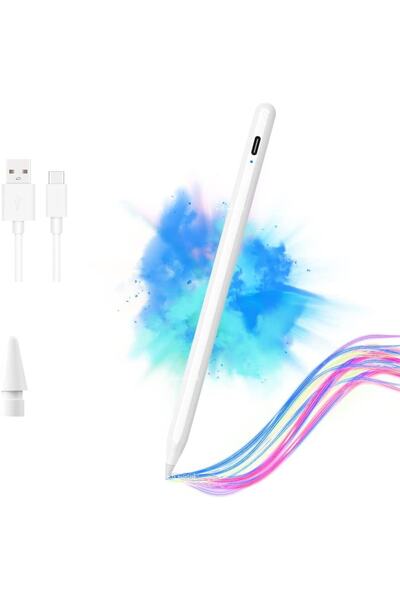 Stylus пенкало за Apple Ipad 9-та генерација 2022 10.2, чувствително на навалување и со функција за одбивање на дланка