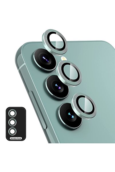 Samsung Galaxy S23 & S23 Plus стакло за заштита на леќи на камера од 3 дела заштита на камера