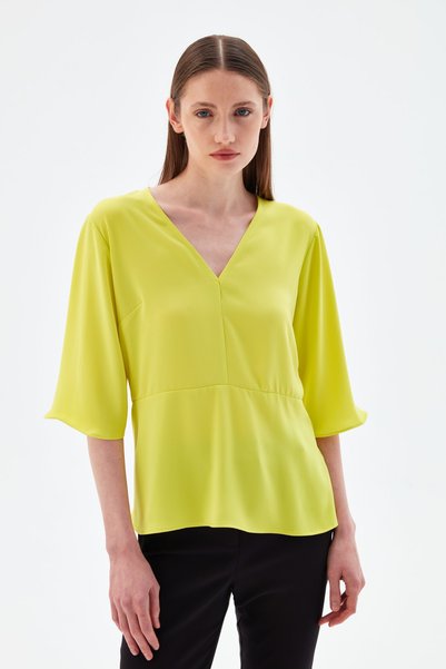 V-Neck Blouse