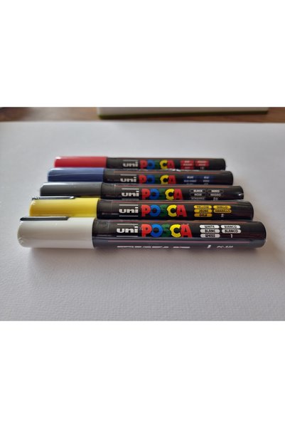 Mega Unı Pc-5M Primary Colors Set of 5