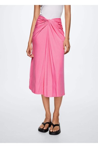 Decorative Knot Detailed Skirt