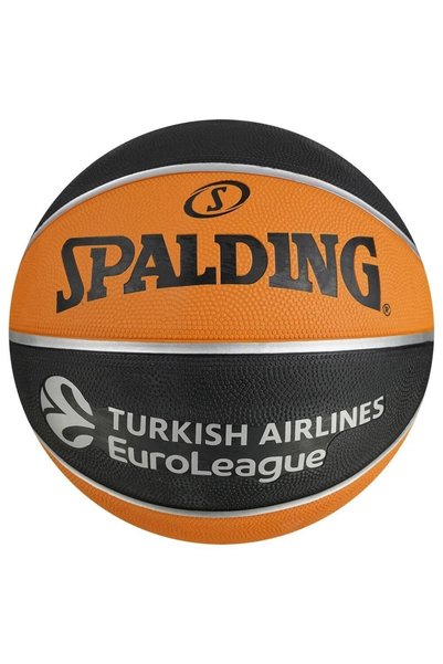 Number 7 Tf150 Varsity Euroleague Rubber No 7 Basketball Ball Single Size Fiba Orange Pump Included Change