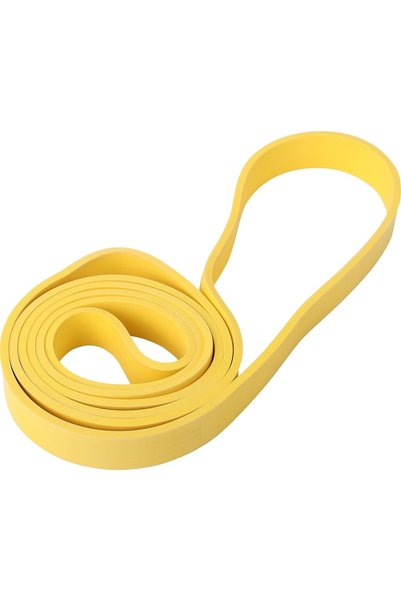 Blpb-13 Yellow Latex Power Band Resistance Rubber 210Cm-1Cm-0.5 mm / Crosstraining - 15 kg - Training Band