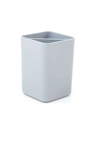Crystal Pen Holder (cubic) (grey)
