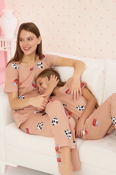 Cotton Short Sleeve Pajama Set
