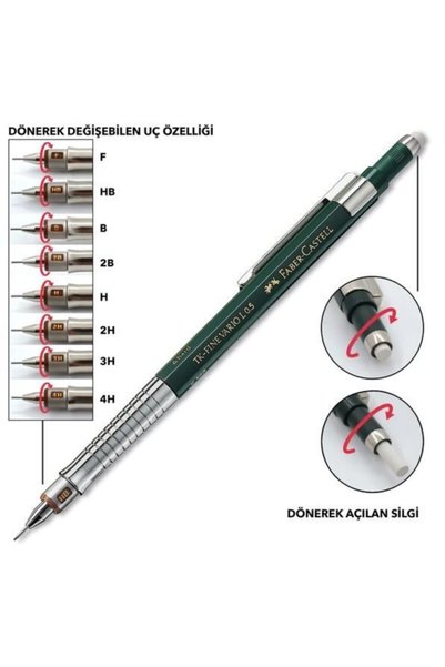 Faber-castell Vario Luxury Versatil 0.5mm4005401355007