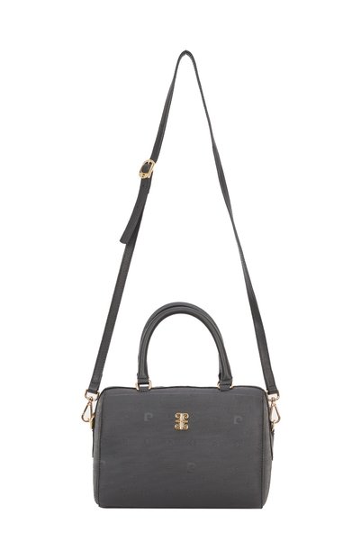 Women's Black Print Shoulder Bag 05Po22K1701