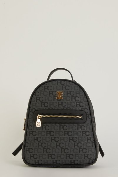 Tram Alphabet Anthracite Women's Backpack 05PO22Y1541