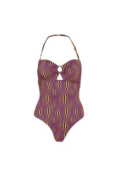 Dark Yellow Women's Swimsuit 1528261414-1064 Tcx