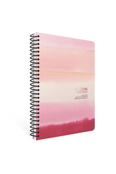 Papernotes Spiral Hard Cover 17x24 120 Sheets Checked Notebook