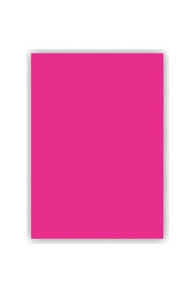 20 Pieces 50x70 Fluorescent Cardstock Pink 160 g
