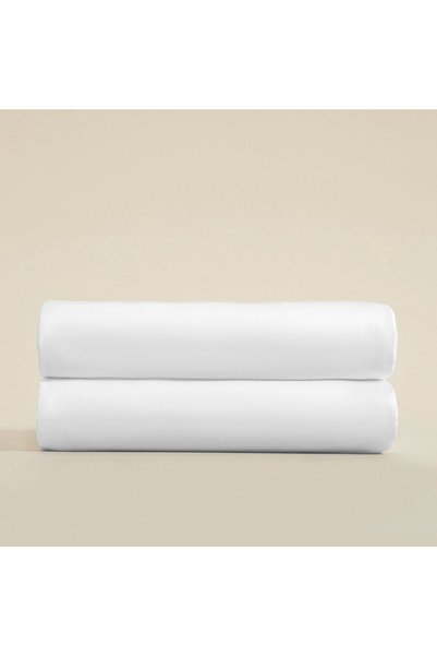 White Single Bed Sheet - 180X260 cm