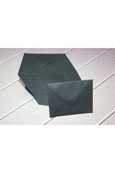 Мини плик црн 9x7 Cm 20 парчиња