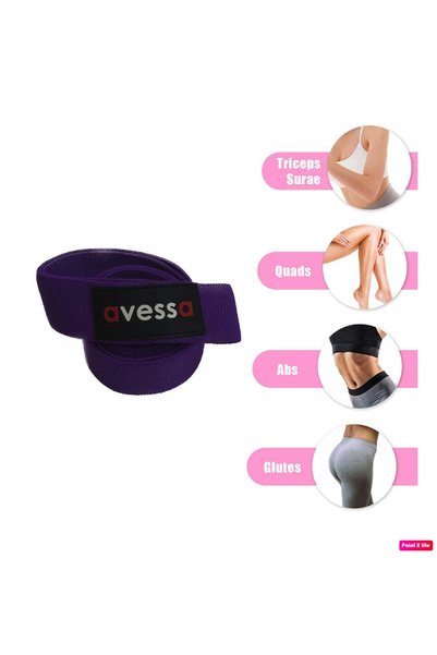 Lpb-200 Knitted Power Band Hip and Leg Strengthener Elasticity Gaining Yoga Resistance Rubber