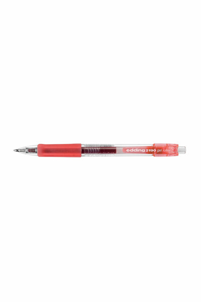 2190 Red Push Gel Pen